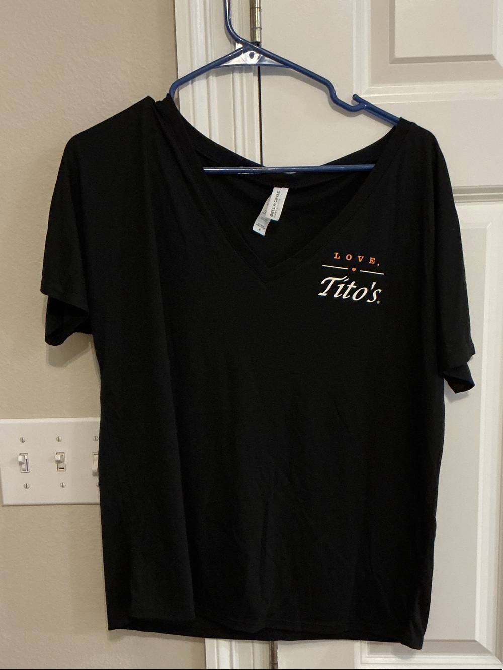 Black Tito’s V-Neck Women's Tee